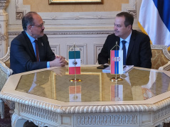 11 May 2022 The National Assembly Speaker in meeting with the Mexican Ambassador to Serbia